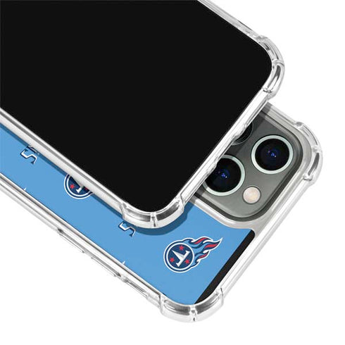 NFL Tennessee Titans Blitz Series iPhone 15 Pro Clear Case